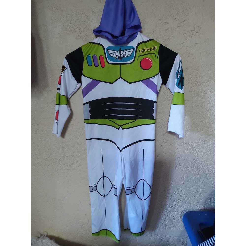 Disney Pixar Toy Story Buzz Lightyear Space Ranger Costume Jumpsuit Kids 3T/4T